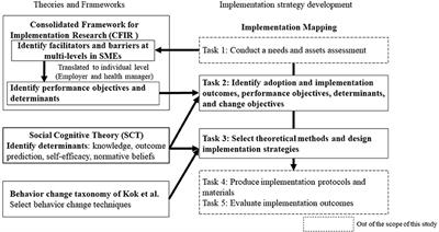 Using implementation mapping to develop strategies for preventing non-communicable diseases in Japanese small- and medium-sized enterprises